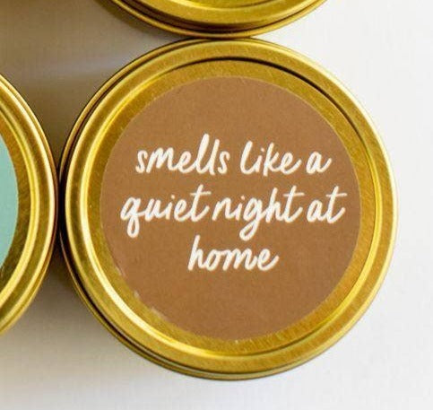 The &quot;Smells like a Quiet Night at Home&quot; Candle