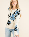 The Kiki Floral Sweater