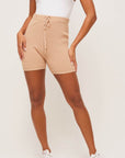 The Micah Sweater Knit Biker Shorts