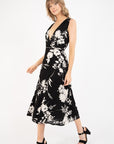 The Morgan Classic Floral Wrap Dress