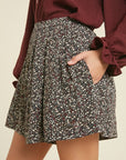 The Madeline Floral Pleated Shorts