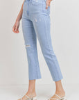 The Katy Vintage Slim Straight Jeans by Just Black Denim