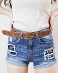 The Floral Stitch Belt