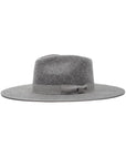 The Barry Felt Flat Brim Fedora