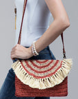 The Lucine Jute Crossbody Bag