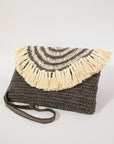 The Lucine Jute Crossbody Bag