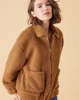 The Tori Teddy Bomber Jacket