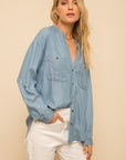 The Beulah Utility Pocket Button Up