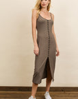 The Maya Ribbed Knit Midi Dress