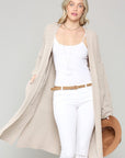 The Leona Balloon Sleeve Duster Sweater