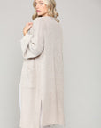 The Leona Balloon Sleeve Duster Sweater