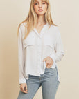 The Sloane Woven Button-Down Shirt