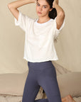 The Amber Short Sleeve Boxy Top