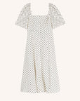 The Aiche Polka Dot Tie Back Dress by FRNCH