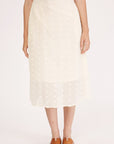 The Priscilla Chiffon Midi Skirt