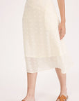 The Priscilla Chiffon Midi Skirt