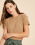 The Kelli Ribbed Tee