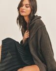 The Minimalist Oversized Cardigan Coat