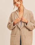 The Minimalist Oversized Cardigan Coat