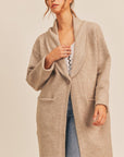 The Minimalist Oversized Cardigan Coat
