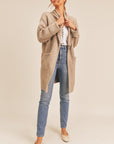 The Minimalist Oversized Cardigan Coat