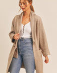 The Minimalist Oversized Cardigan Coat