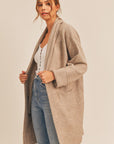 The Minimalist Oversized Cardigan Coat