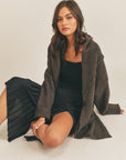 The Minimalist Oversized Cardigan Coat