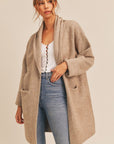 The Minimalist Oversized Cardigan Coat