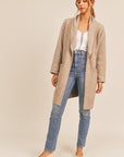 The Minimalist Oversized Cardigan Coat