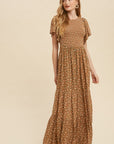 The Abbi Flutter Sleeve Maxi Dress