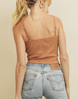 The Sophie Ribbed Crop Top