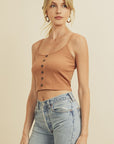 The Sophie Ribbed Crop Top
