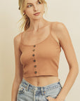 The Sophie Ribbed Crop Top