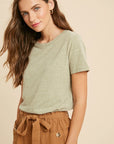 The Jory Heather Knit Top