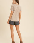 The Jory Heather Knit Top