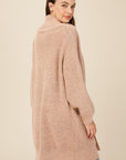 The Serena Plush Long Cardigan