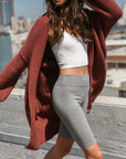 The Serena Plush Long Cardigan