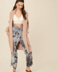 The Serena Plush Long Cardigan