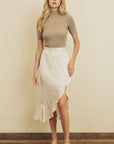 The Freya Ribbed Mock Neck Top