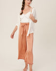 The Aspen Fringe Hem Culottes