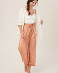 The Aspen Fringe Hem Culottes