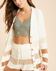 The Rhae High Waist Knit Shorts