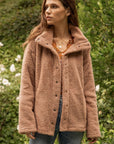 The Mattie High Necky Teddy Jacket