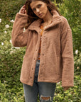 The Mattie High Necky Teddy Jacket