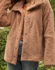 The Mattie High Necky Teddy Jacket