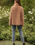 The Mattie High Necky Teddy Jacket