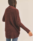 The Percy Fuzzy Open Cardigan