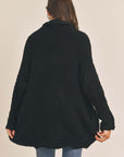 The Percy Fuzzy Open Cardigan