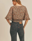 The Garden Gal Surplice Top
